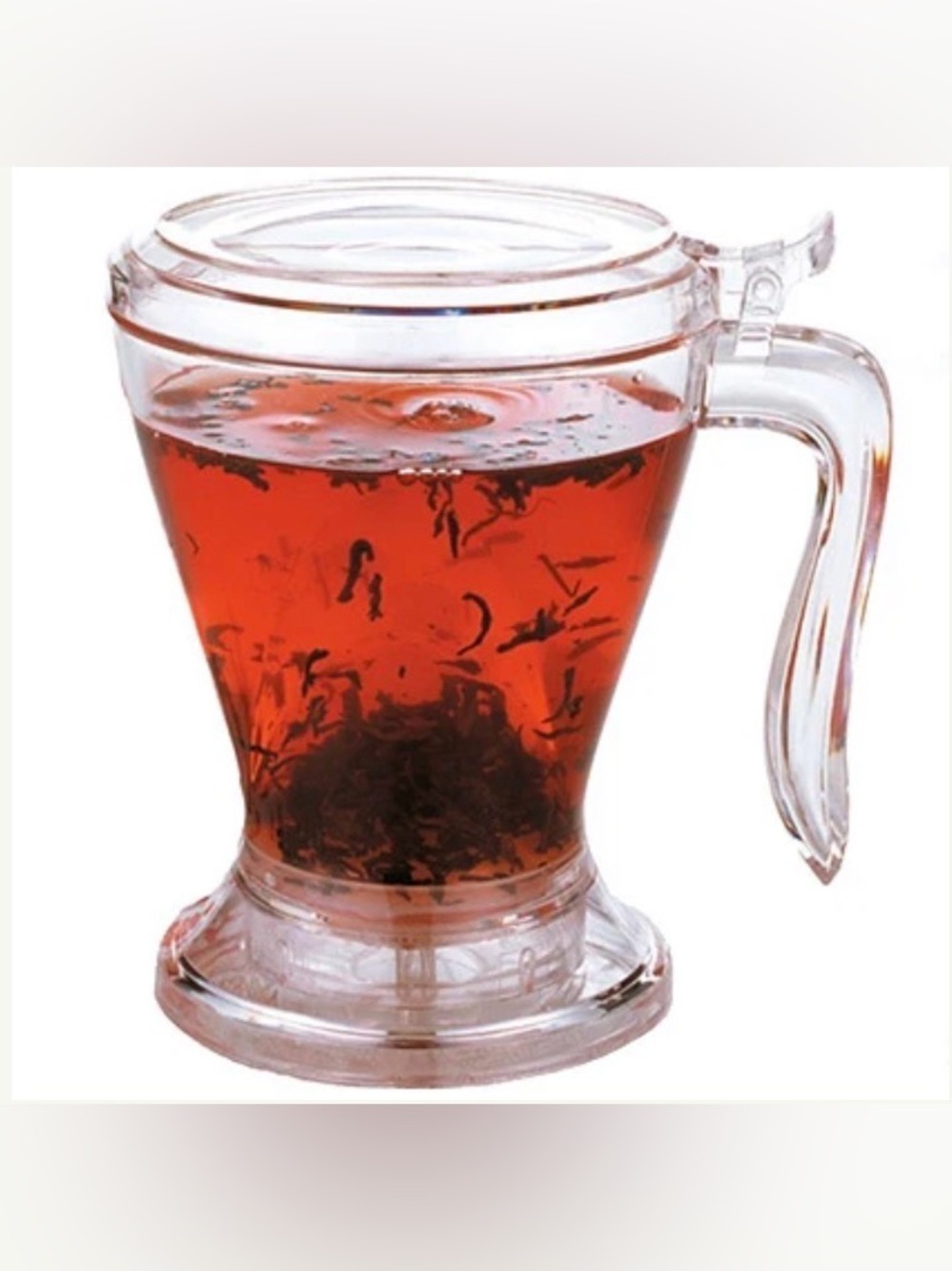 BREWT Tea Infuser Coffee Maker 18 oz Bottom Dispensing Loose Leaf Brewer NWOT